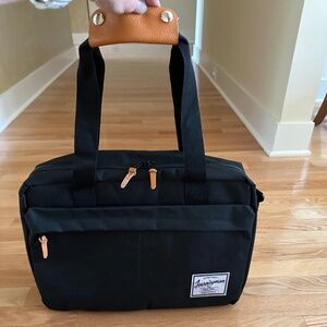 Journeyman Bag Co Travel Bag Overnight Bag Black